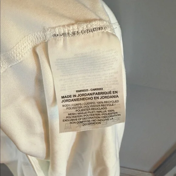 Nike Women's White Racerback Tank Top - Picture 4 of 4